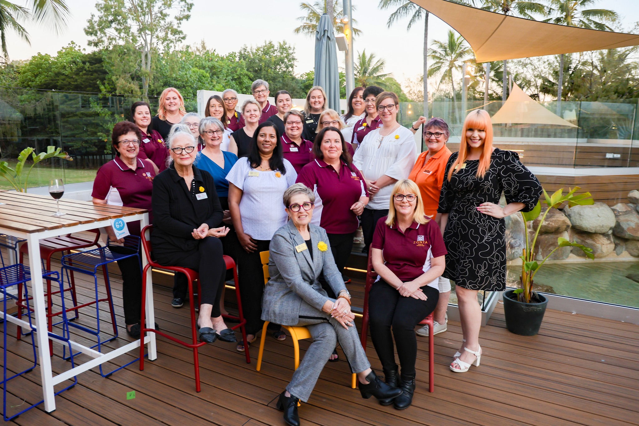 Members of Zonta Club of Mackay Inc