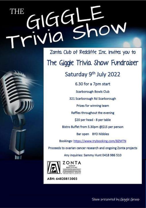 Giggle Trivia Show - Redcliffe @ Scarborough Bowls Club