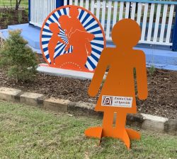 Zonta Ipswich art installation in Lobely Park Churchill